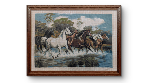 Horses Running